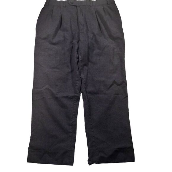 Lauren Ralph Lauren Total Comfort Dress Pants Wool Men Sz 36 W X 29 L Straight L - Picture 2 of 7